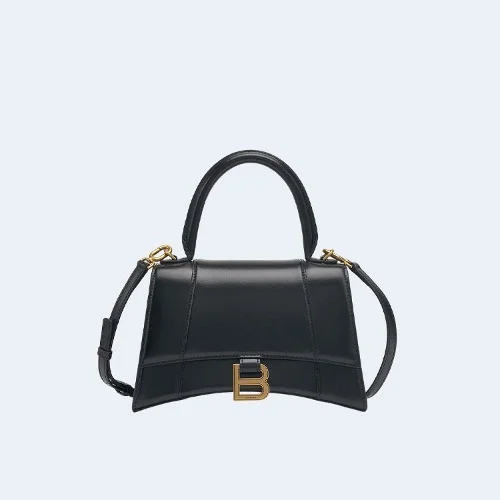 아워글래스 스몰 탑 핸드백