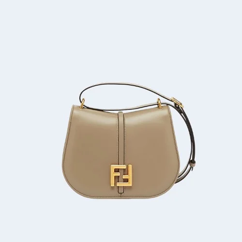 C'MON 미디엄 FF 레더백 그레이