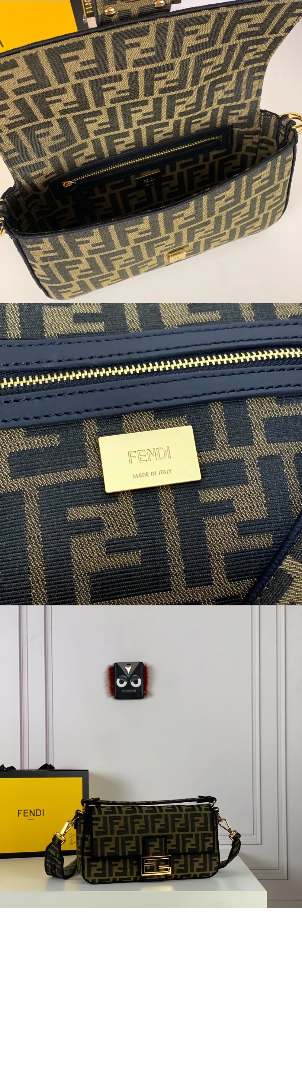 바게트백 미듐 (26 * 13 * 6cm) 상세