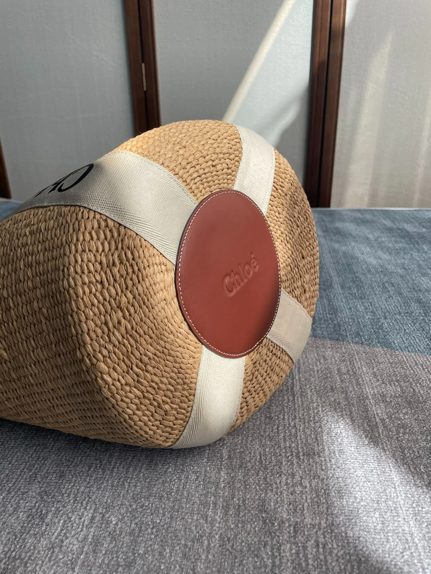 라피아 우디 토트백_2 상세