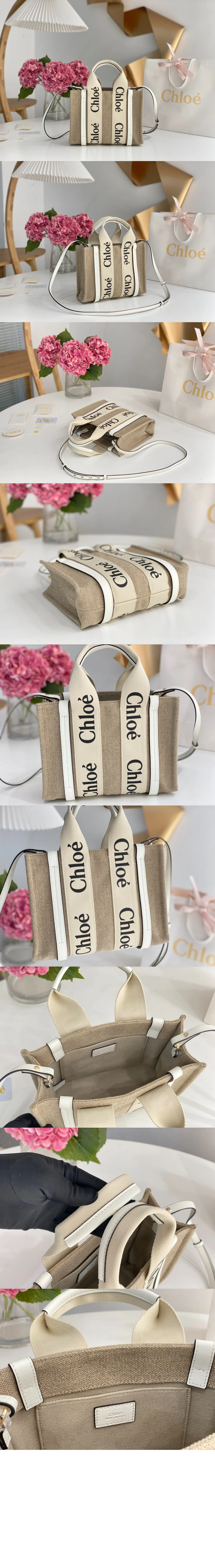 우디 토트백 스몰 (26.5cm X 20cm X 8cm) 상세