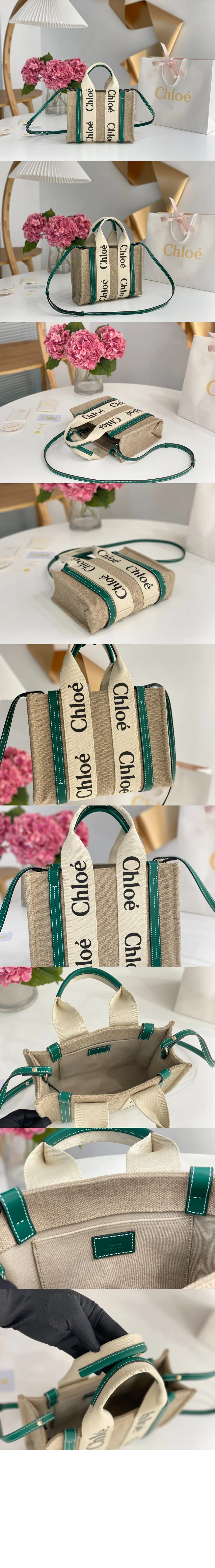 우디 토트백 스몰 (26.5cm X 20cm X 8cm) 상세