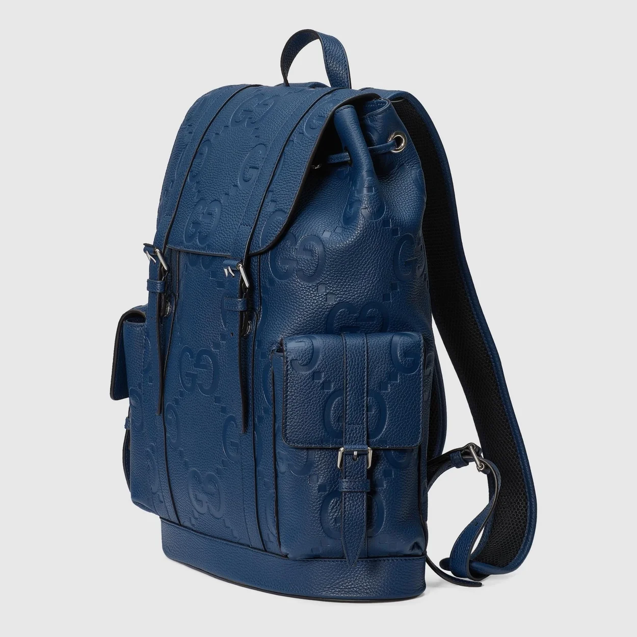 블루 레더 점보 GG 백팩 상세
