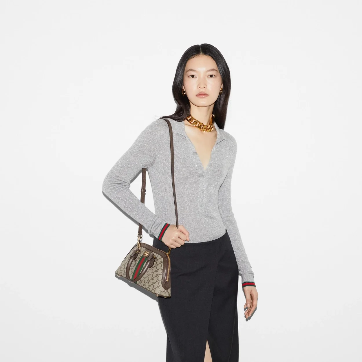 오피디아 스몰 탑 핸들백 상세