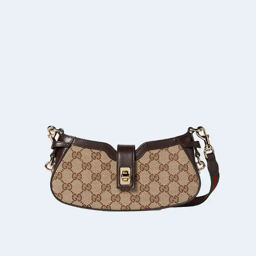 문 사이드 미니 숄더 백