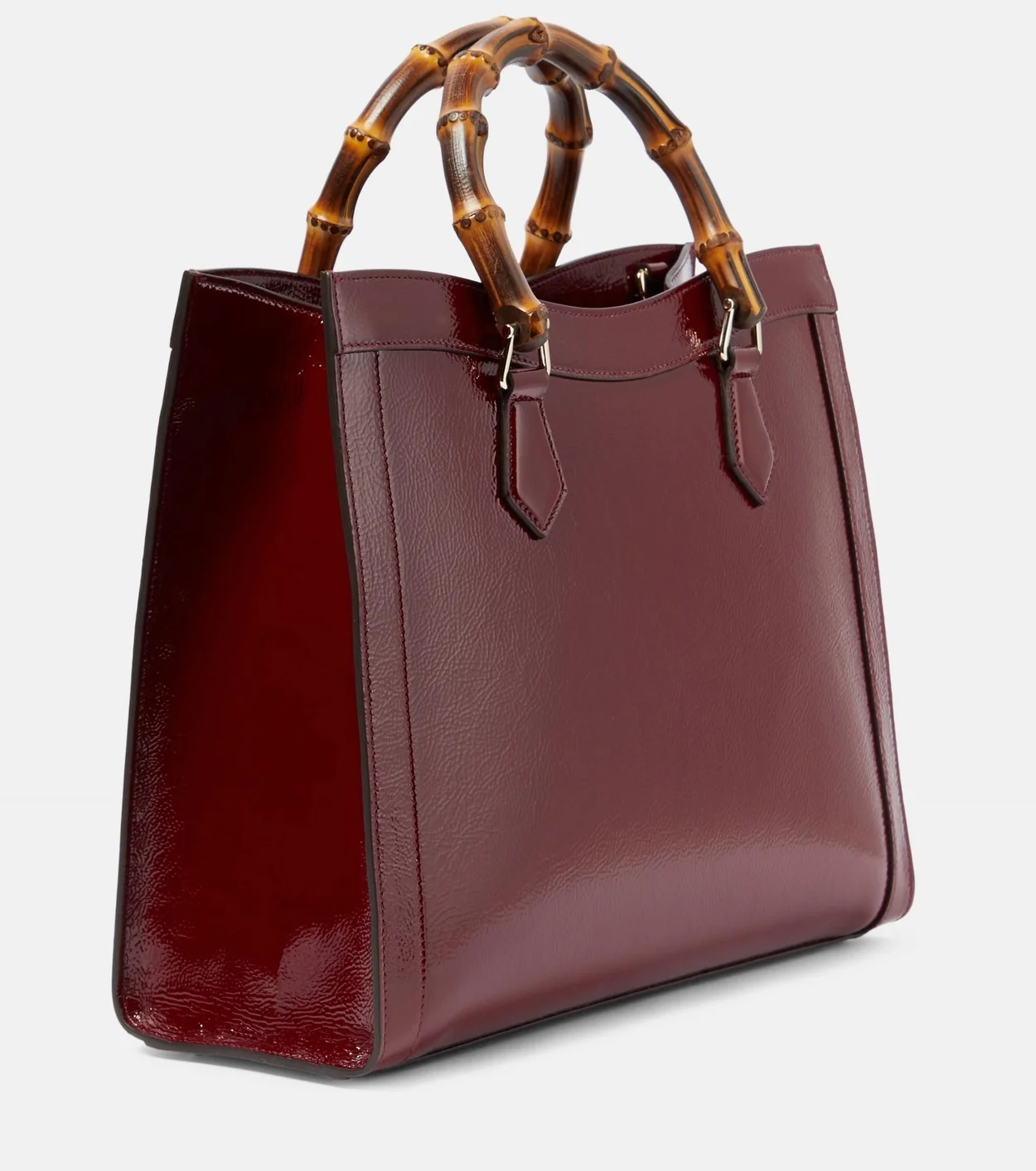 다이아나 미디엄 페이던트 레더 토트 백 상세