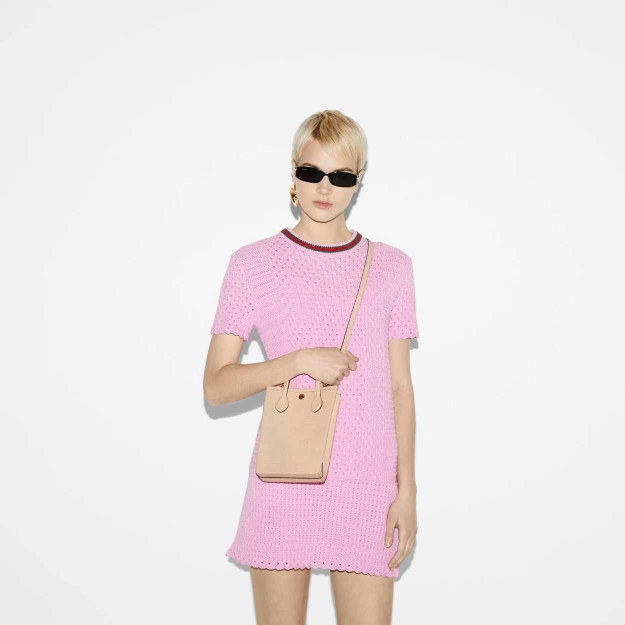 GG 스트랩 슈퍼 미니 백 상세