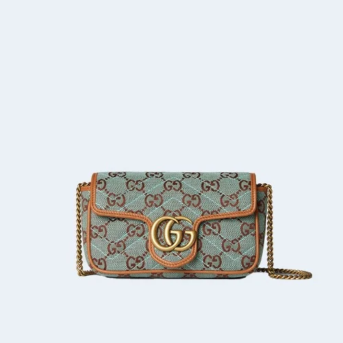 GG 마몬트 슈퍼 미니 캔버스 숄더 백