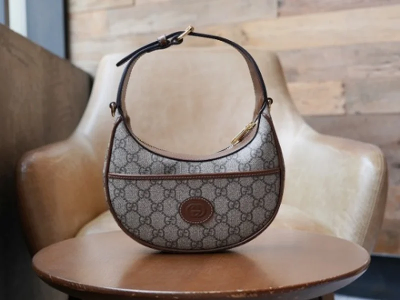 GG 하프문 쉐입 미니백