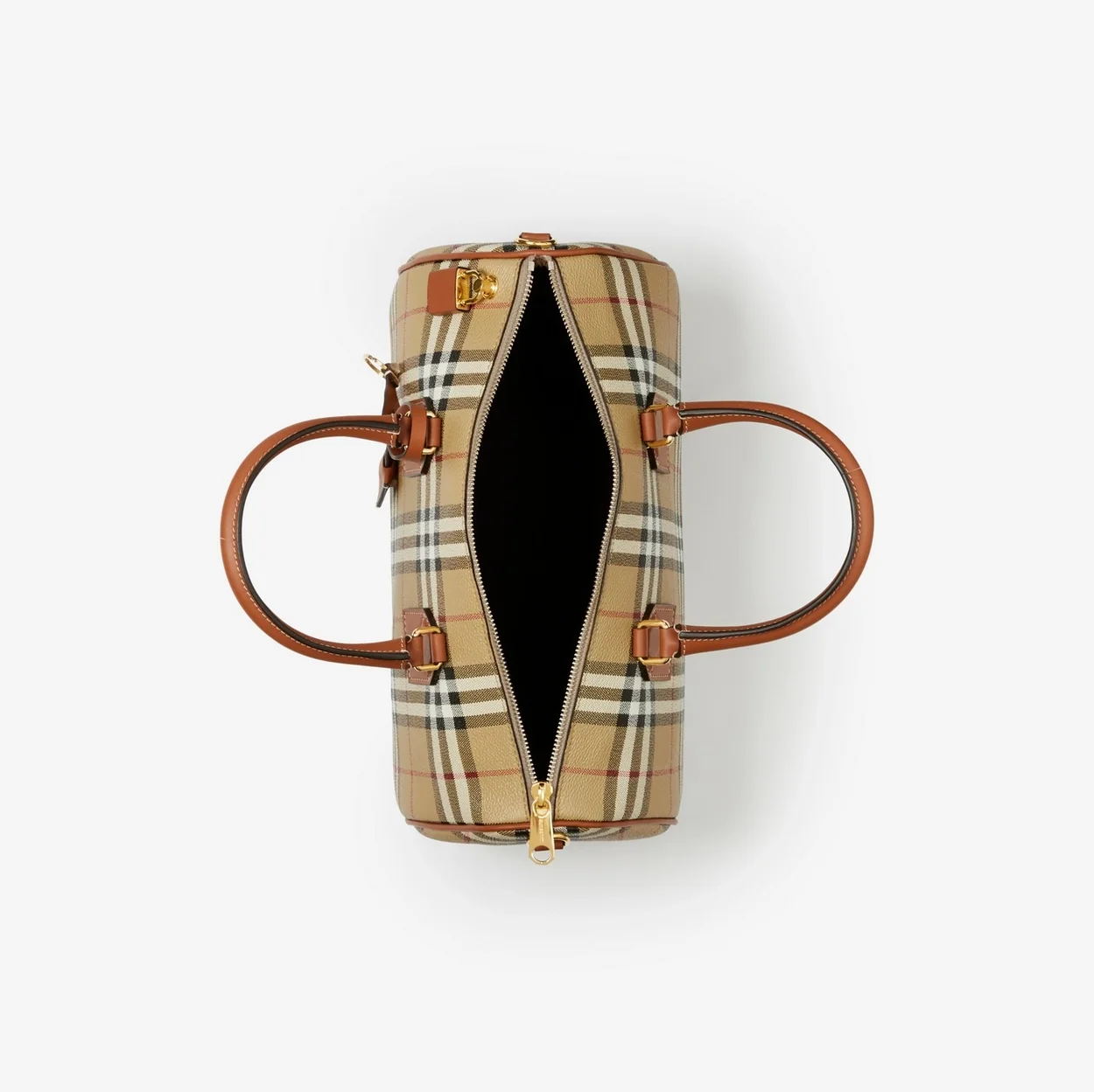 미디엄 체크 볼링백 상세