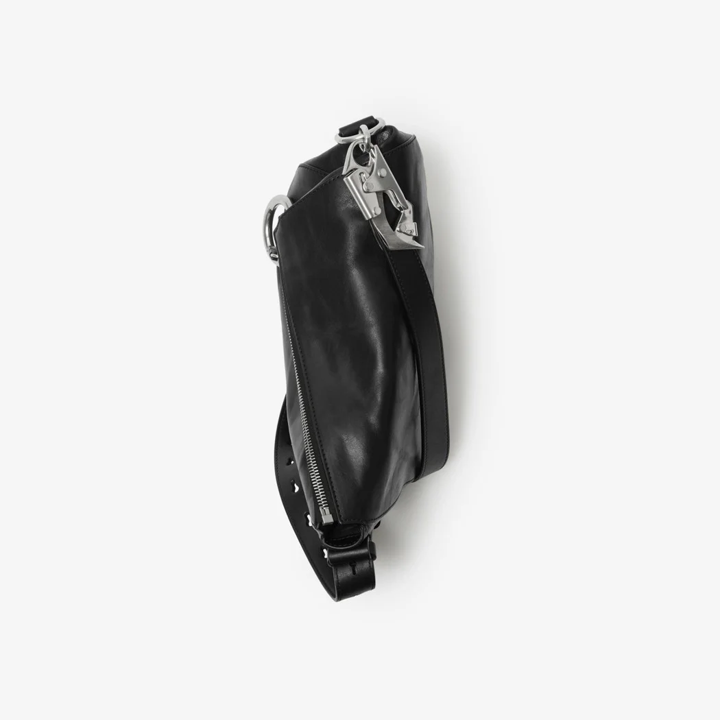 스몰 나이트백 실버블랙 상세