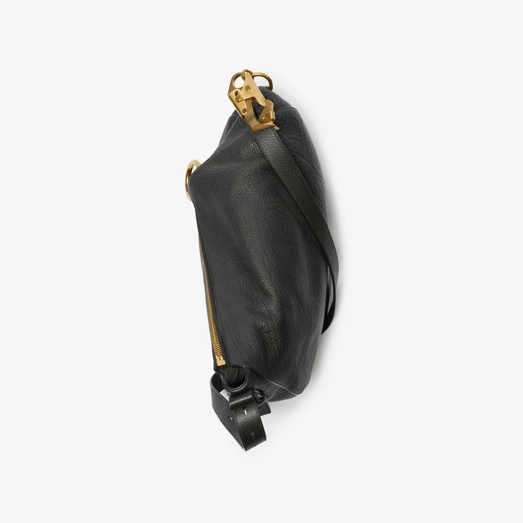 미디엄 나이트백 골드블랙 상세