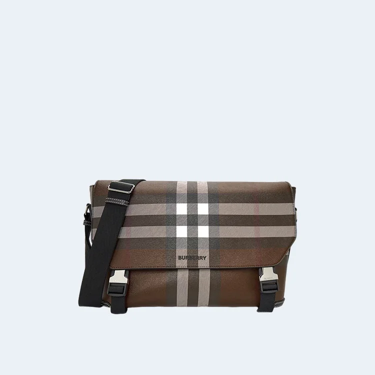 다크 버치 브라운 메신저백 라지 상세