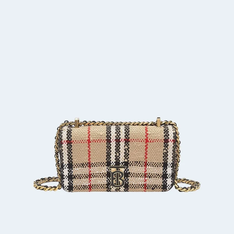 롤라 체크 미니 크로스백 상세