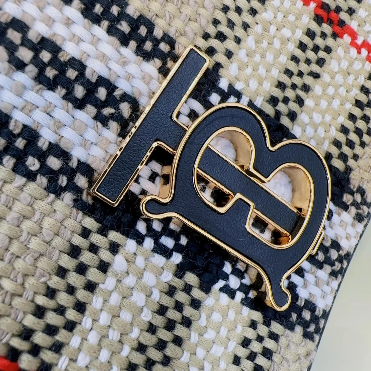 롤라 체크 미니 크로스백 상세