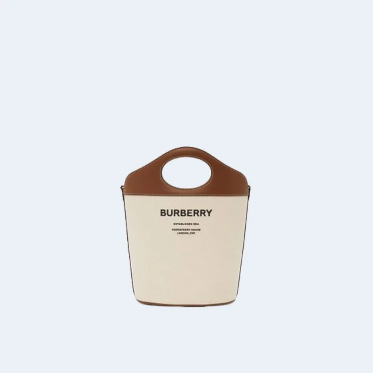 스몰 캔버스 포켓 버킷백 상세