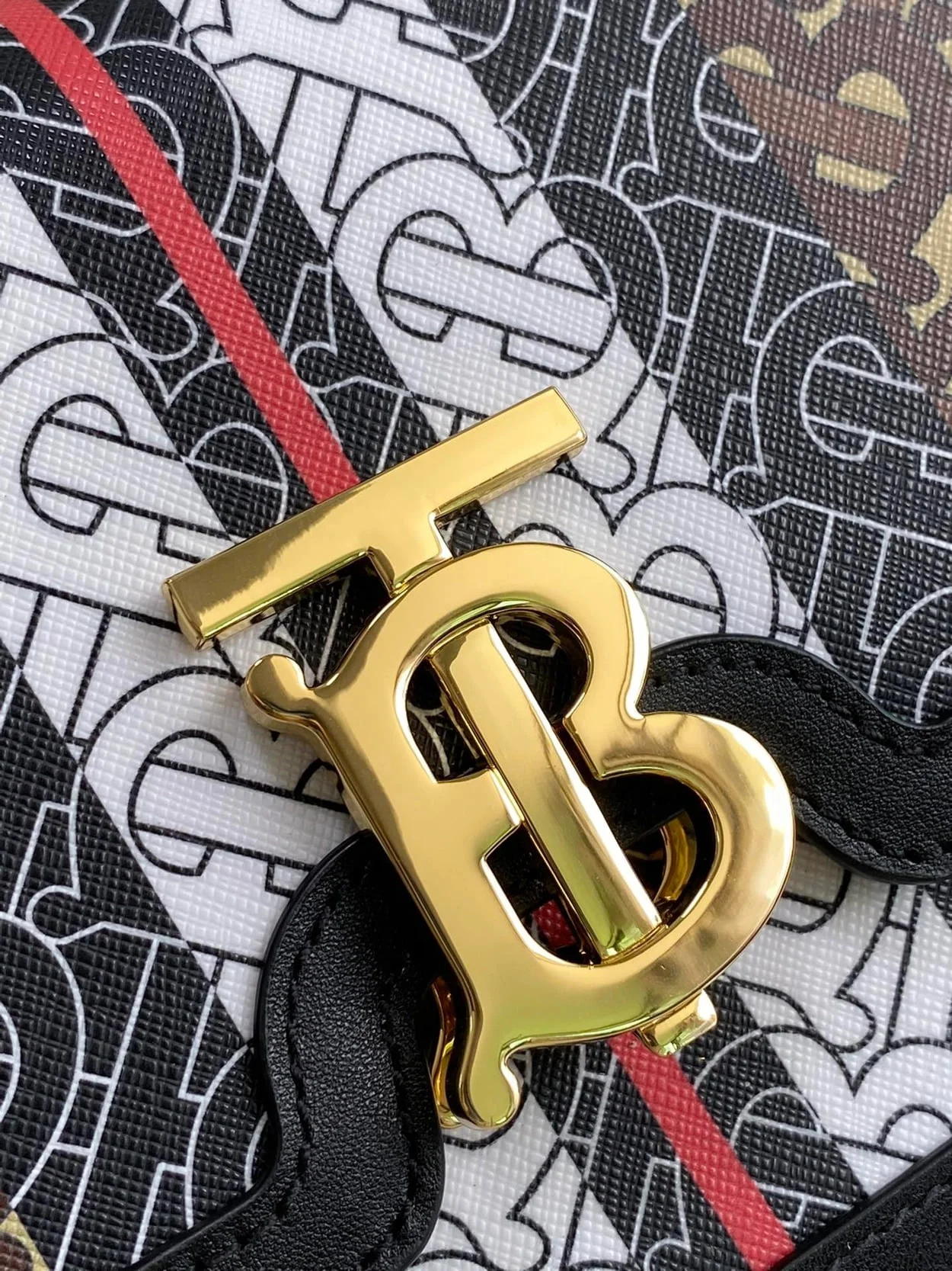 모노그램 스트라이프 E 캔버스백 상세