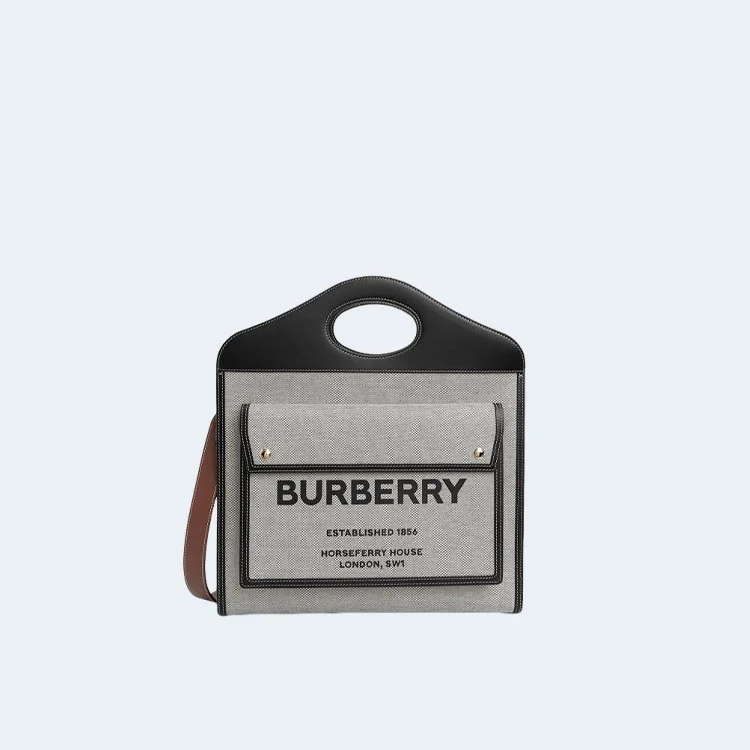 미디엄 투톤 포켓백 상세