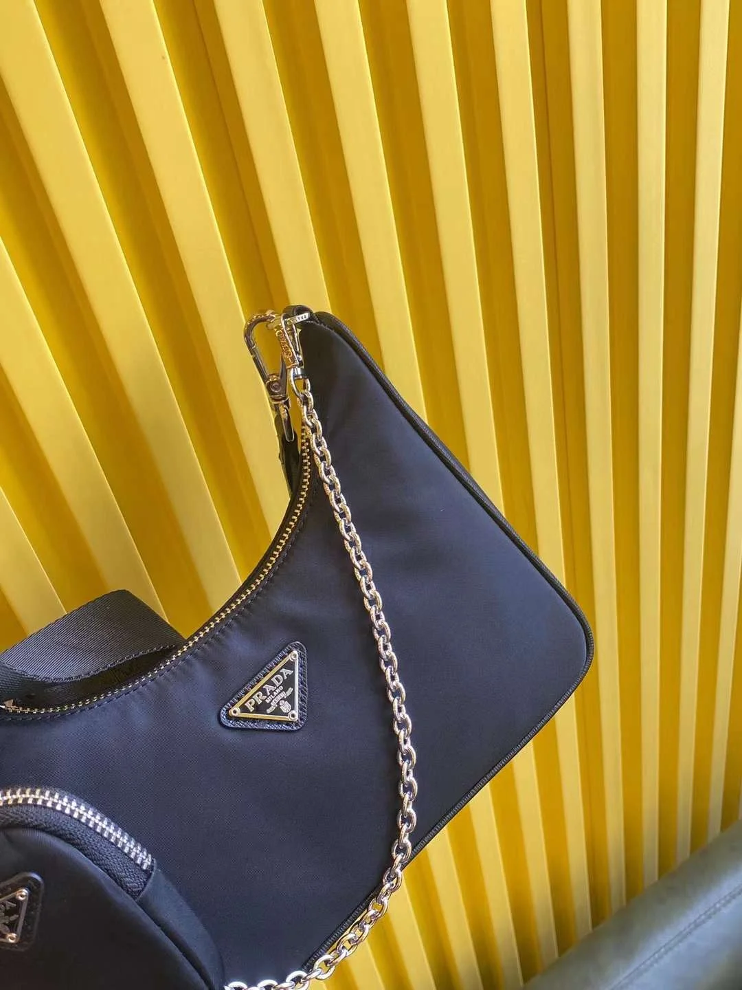 테수토 체인 스트랩 숄더백 (22CM ) 상세