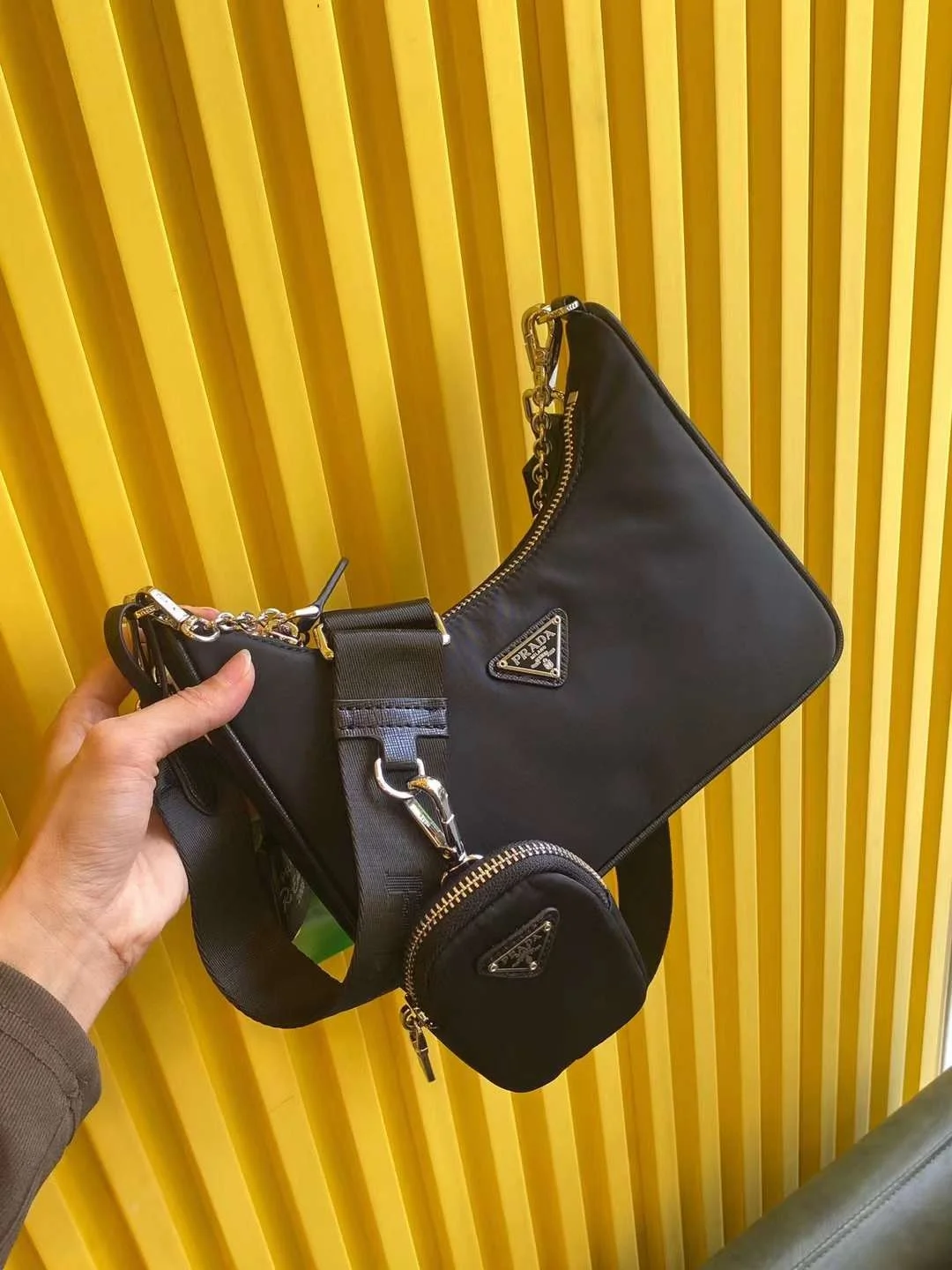 테수토 체인 스트랩 숄더백 (22CM ) 상세