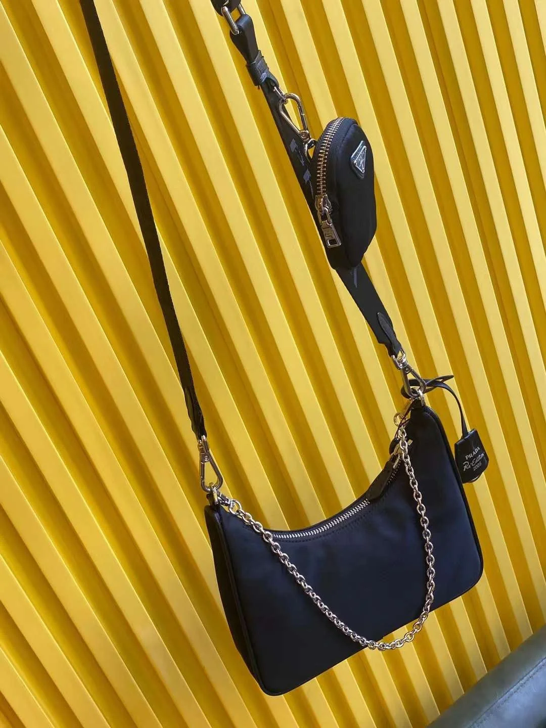 테수토 체인 스트랩 숄더백 (22CM ) 상세