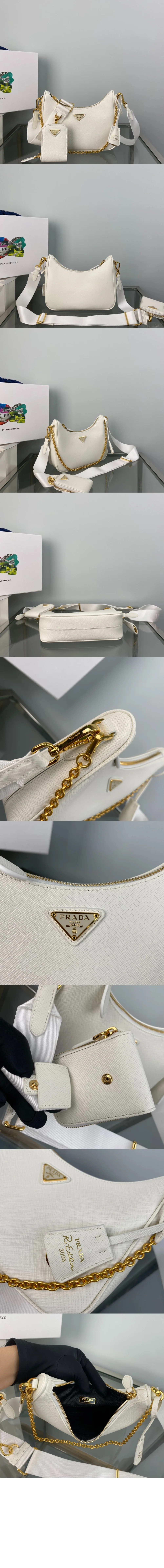 리에디션 가죽 숄더백 (10color)  22cm X 18cm X 6.5cm 상세