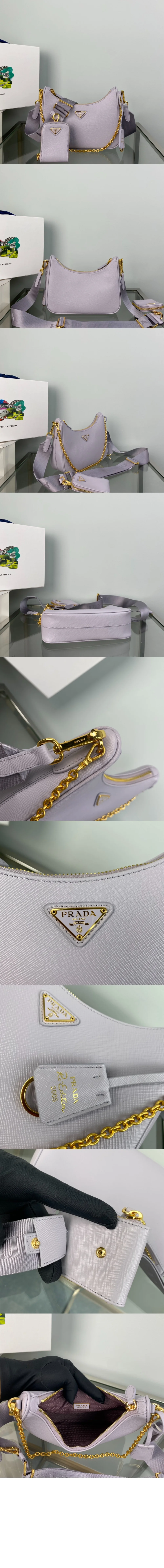 리에디션 가죽 숄더백 (10color)  22cm X 18cm X 6.5cm 상세