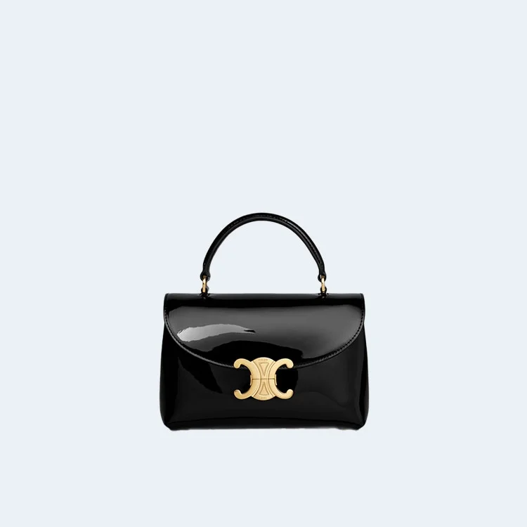 틴 니노 백 페이턴트 블랙 상세