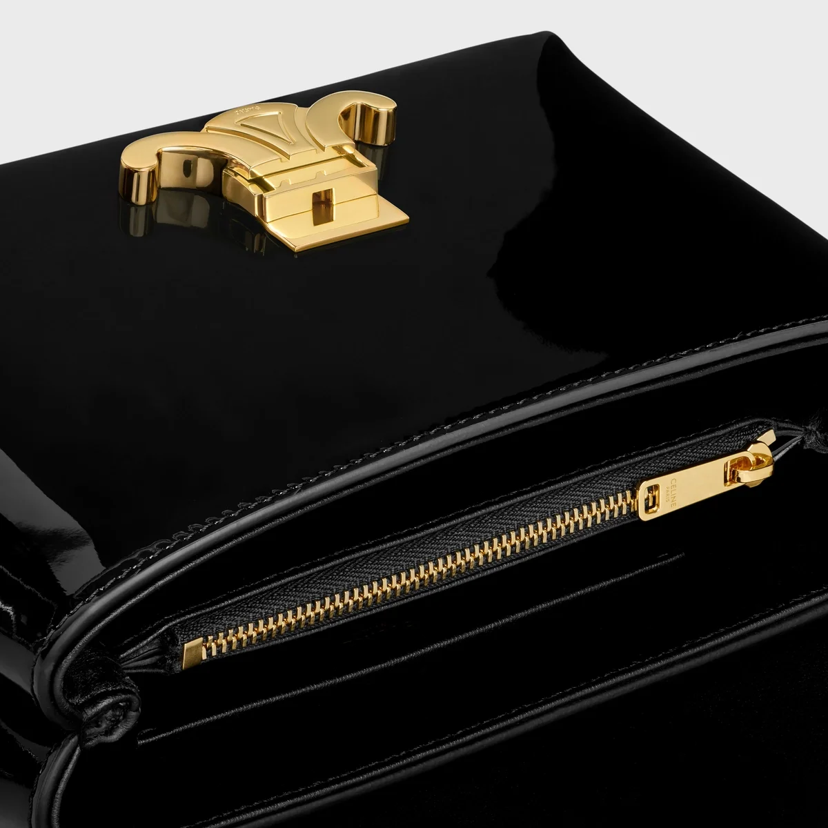 틴 니노 백 페이턴트 블랙 상세