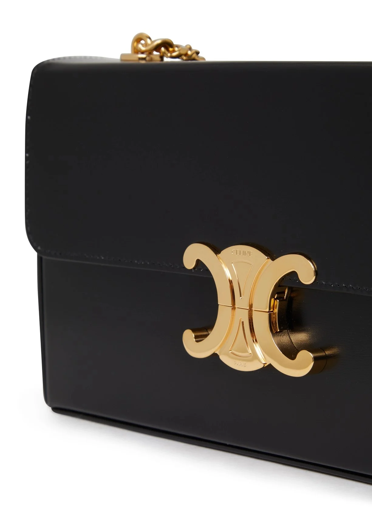 트리옹프 체인 박스백 블랙 상세