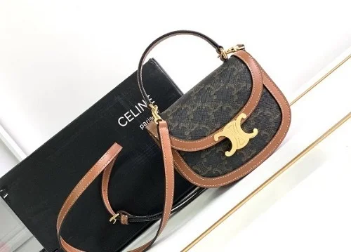 트리옹프 캔버스 미니 베사체 클레아백 ( 15.5 * 11.5 * 5 cm)