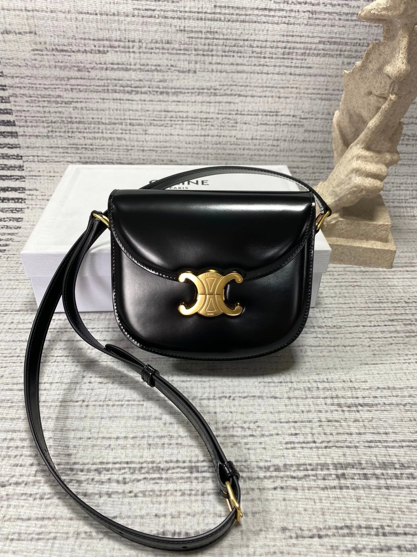 트리오페 틴 베사체 숄더백 (18.5*16*6CM) 상세