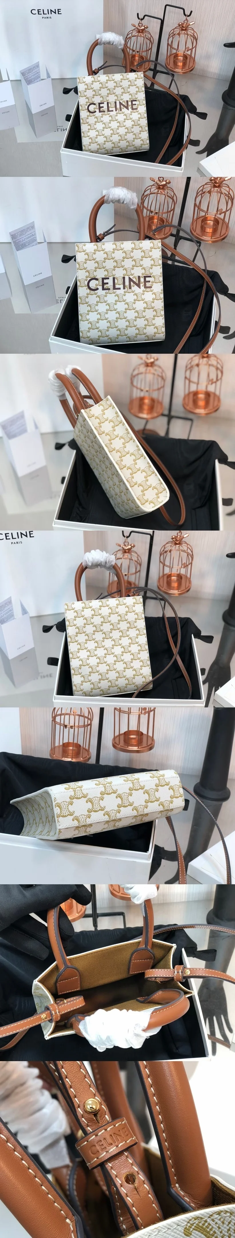 카바스 숄더백 미니 17cm 상세