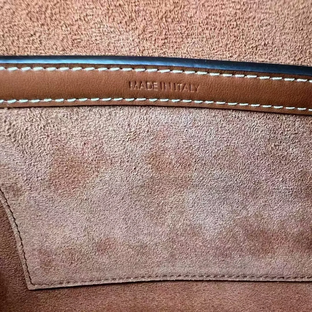 트리옹프 스몰 보스턴백 브라운 (19.5 * 14 * 7cm) 상세