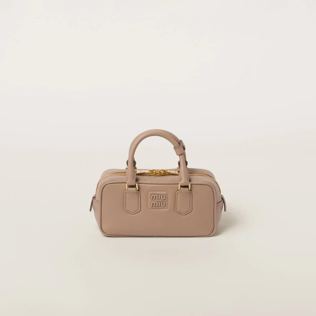 스몰 아르카디 가죽백 베이지 상세