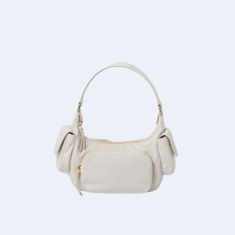 나파 가죽 포켓백 화이트 상세