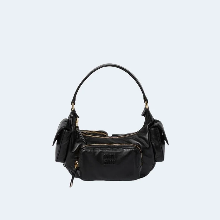 나파 가죽 포켓백 블랙 상세