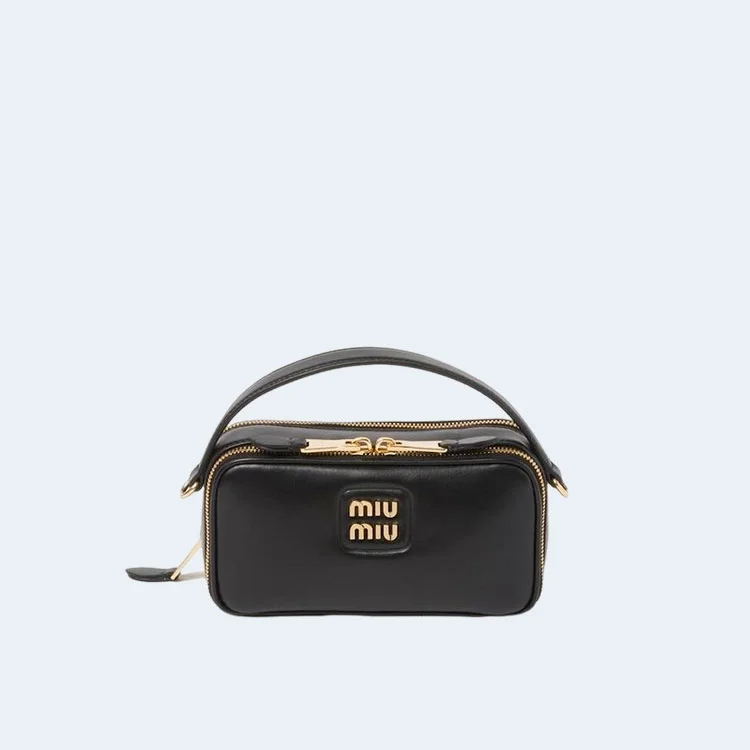 가죽 숄더백 블랙 상세