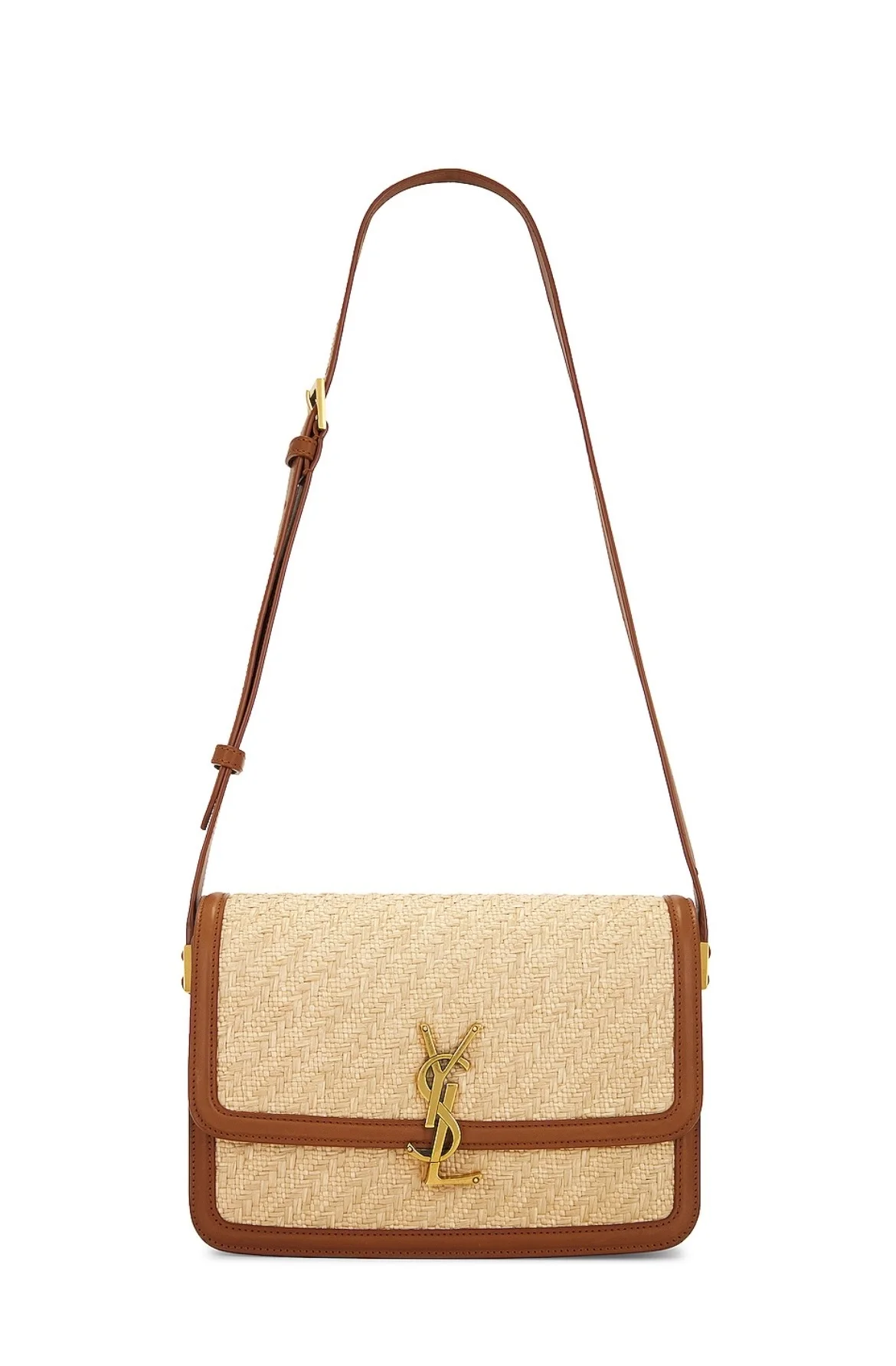 솔페리노 로고 라피아 미디움 숄더백 상세