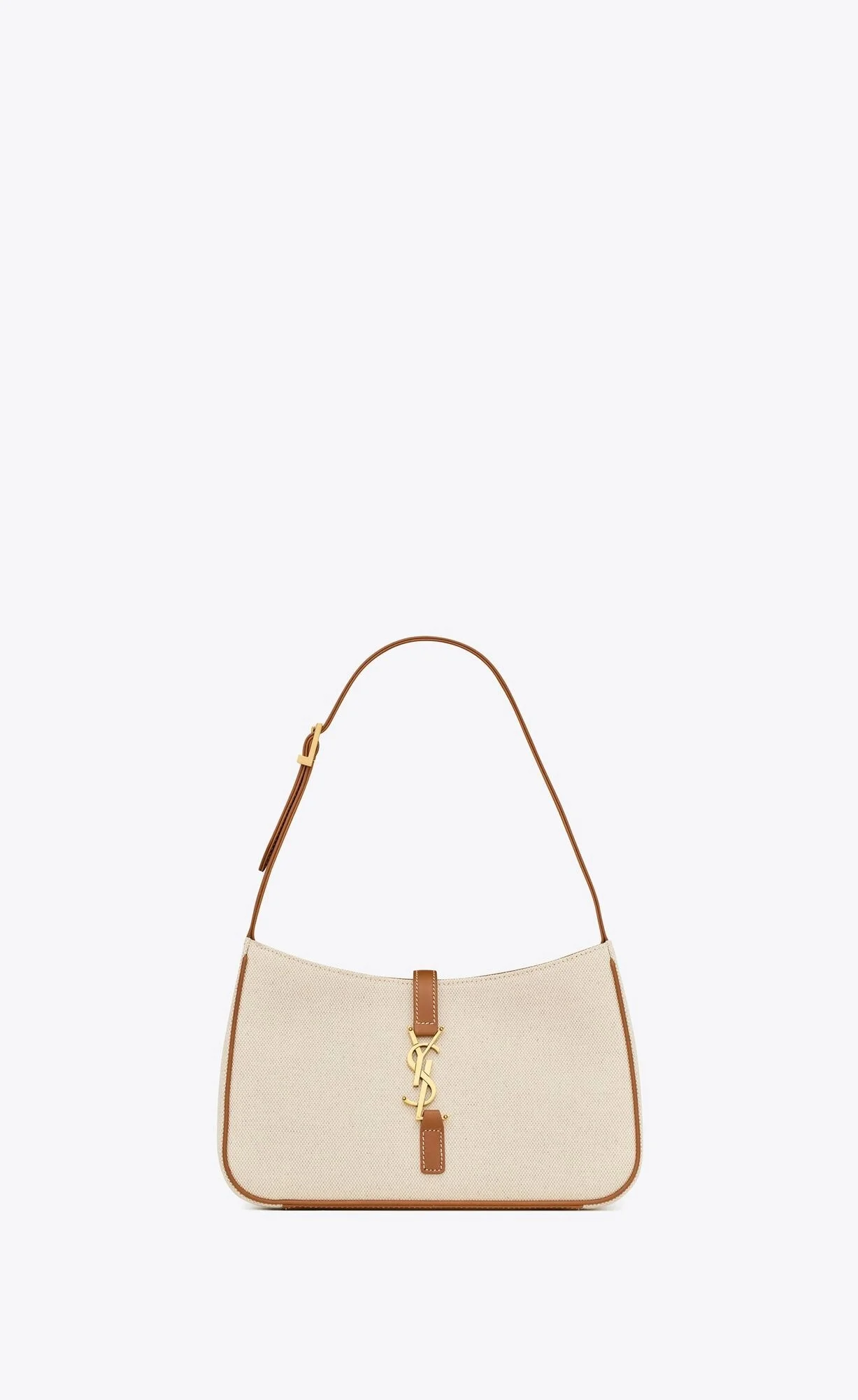 LE 5 A 7 카바스 호보백 화이트 브라운 상세