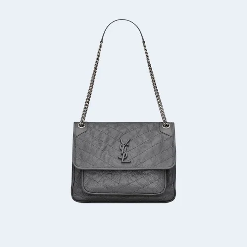 빈티지 니키 미디움백 그레이 (28cm X 20cm X 8.5cm)