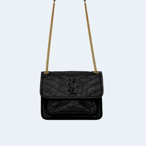 빈티지 니키 베이비백 블랙 (22cm X 16.5cm X 12cm)