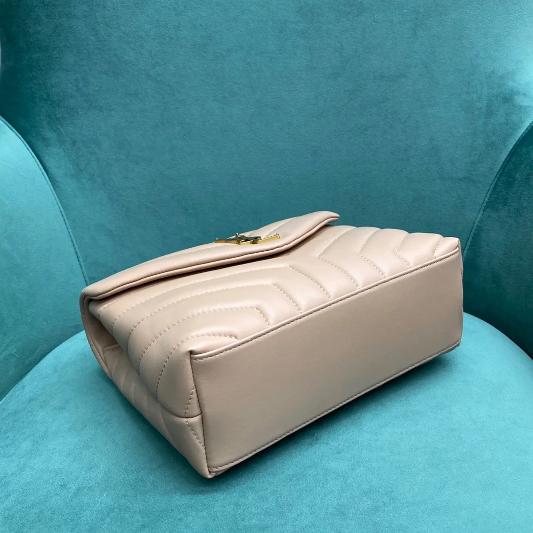 모노그램 마틀라세 루루 숄더백 스몰 금장 상세