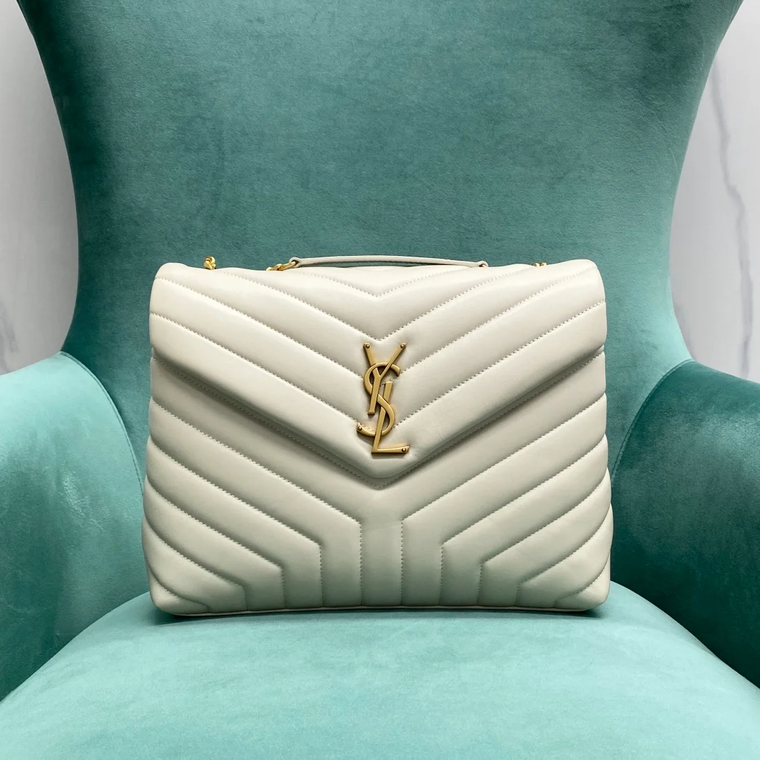 모노그램 마틀라세 루루 숄더백 미디움 금장 상세