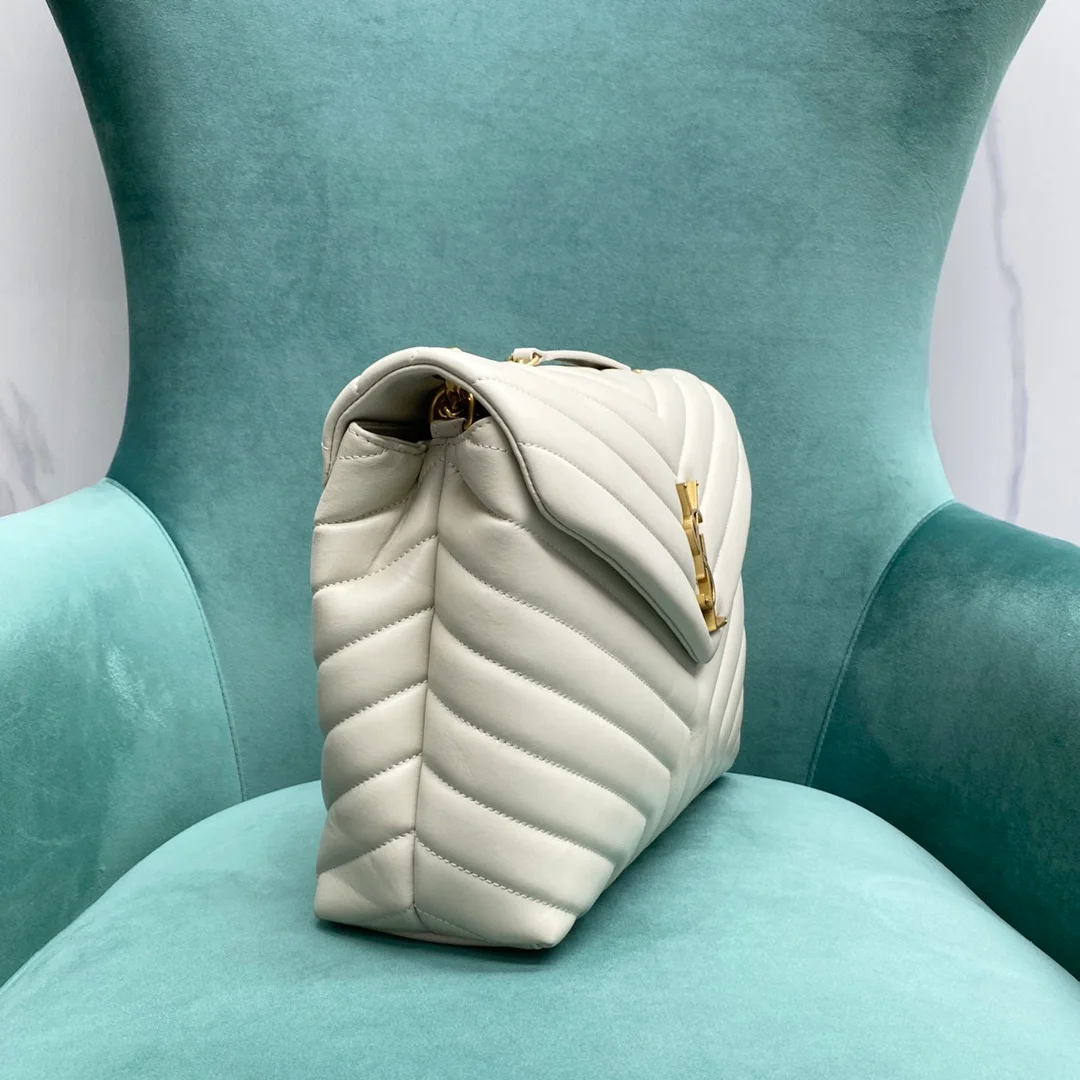 모노그램 마틀라세 루루 숄더백 미디움 금장 상세