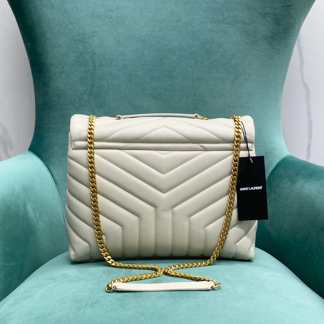 모노그램 마틀라세 루루 숄더백 미디움 금장 상세