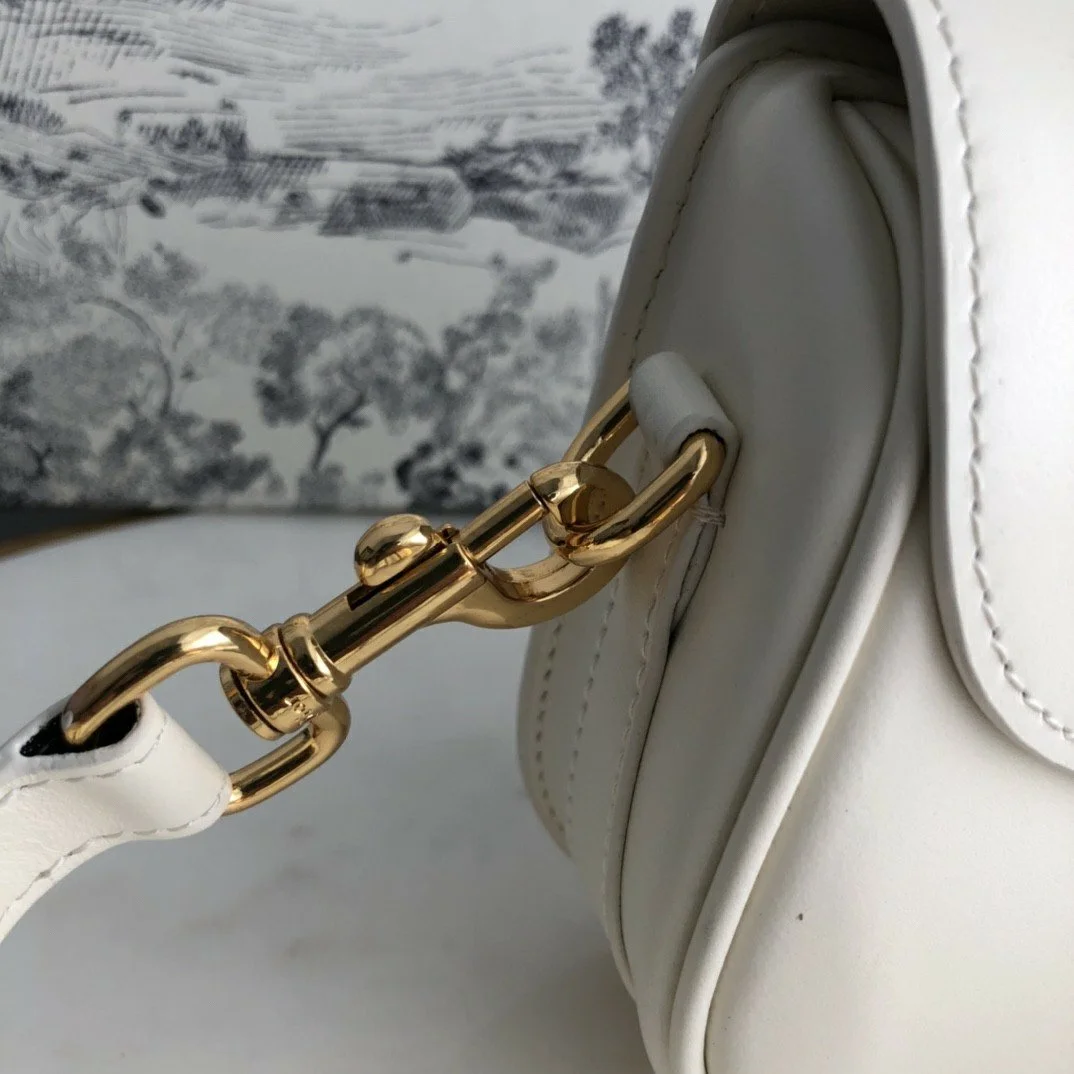 바비백 미듐 화이트 ( 22 x 17 x 6cm ) 상세