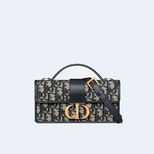 오블리크 자카드 Miss 몽테인 미니 백