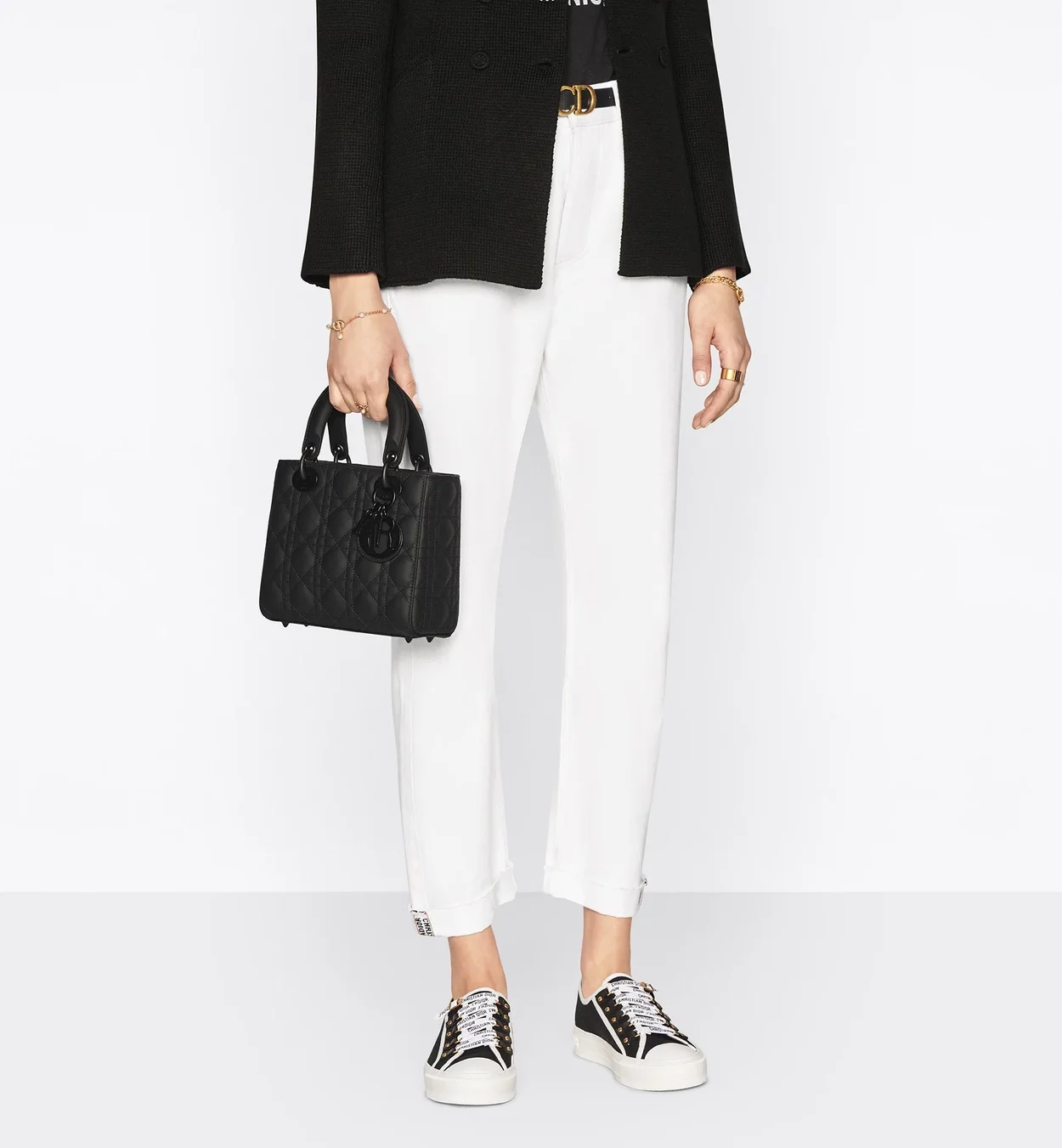 레이디 스몰 백 올 블랙 상세