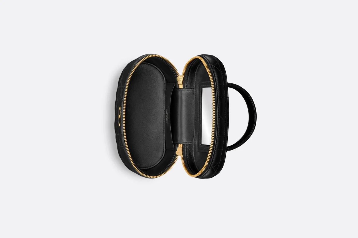 카로 블랙 매크로까나쥬 미니 베니티 케이스 상세